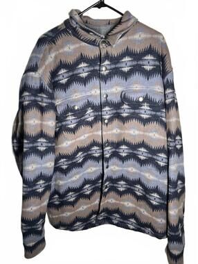 Pendleton Mens 2XL Tye River Blue Doublesoft Sherpa Jacket